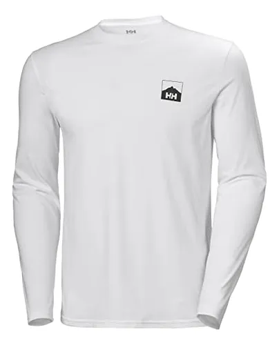 Camiseta Helly Hansen Yu Long Sleeve negra para hombre