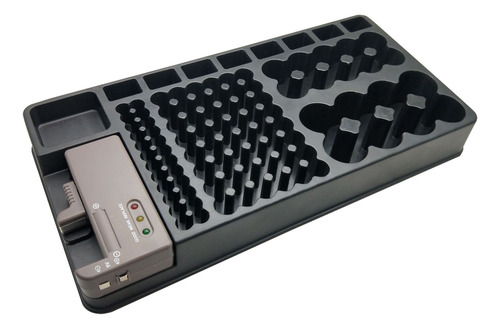 Caixa De Armazenamento De Bateria, Testador De Bateria, Indi