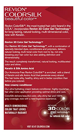 Tinte Para El Cabello Revlon Colorsilk Beautiful Color 40 Me