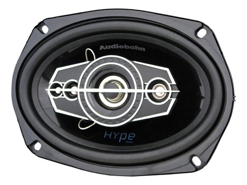 Bocinas 6x9 PuLG Audiobahn As569 5vias 900 Watts Serie Hype Color Negro