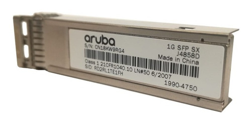 Modulo De Fibra Hp Aruba J4858d Sfp Gigabit 1000 Base-sx Lc