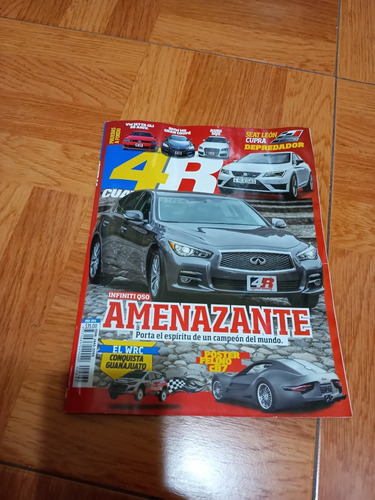 Revista 4 Ruedas México #235 Abril 14 Infiniti Q50 Seat Leon