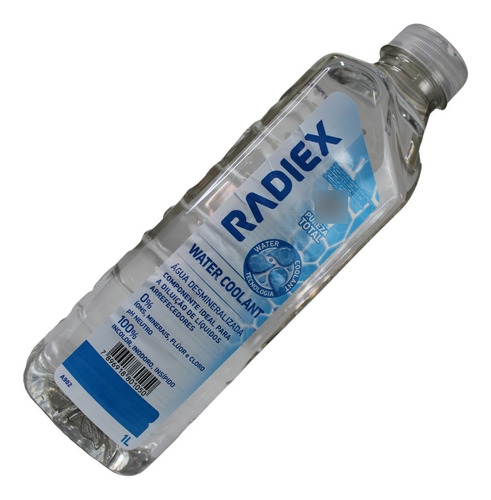 Água Desmineralizada Radiex 1 Litro