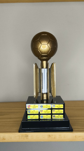 Miniatura De Troféu Recopa Sulamericana 2025 Dourado