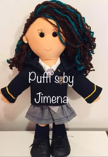 Muñeca de trapo personalizada Jimena
