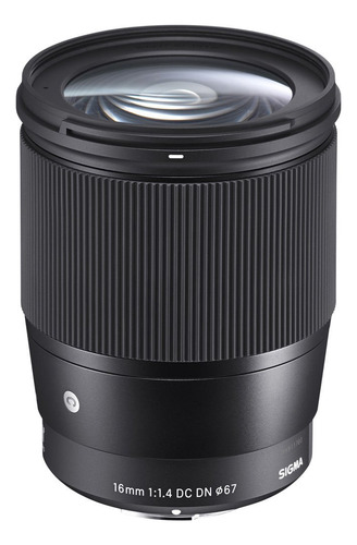 Lente Sigma 16mm F/1.4 Dc Dn Contemporânea Para Sony E - Pre