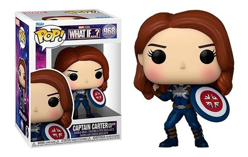 Funko Pop Captain Carter Stealth Suit What If Marvel