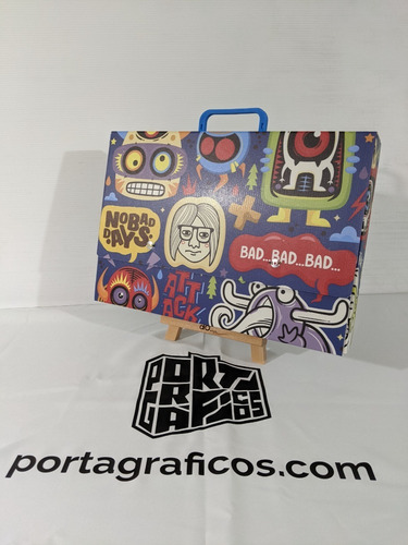 Imagen 2 de 3 de Portaplanos Marca: Portagráficos Mod. Badbad / Tabloide