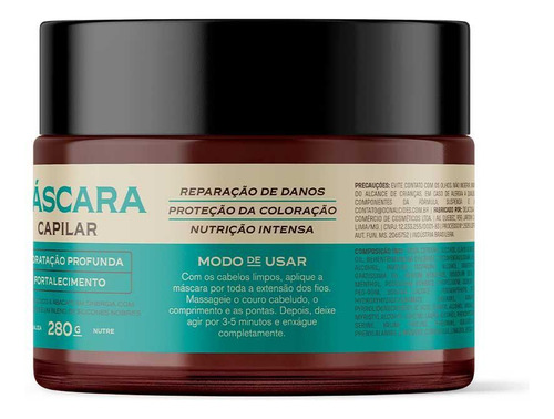 Máscara Capilar Masculina - Calico Jack 280g Don Alcides
