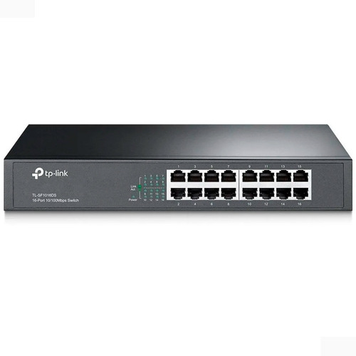 Switch Fast Tl-sf1016ds Tp-link 16 Puertos Montaje Rack