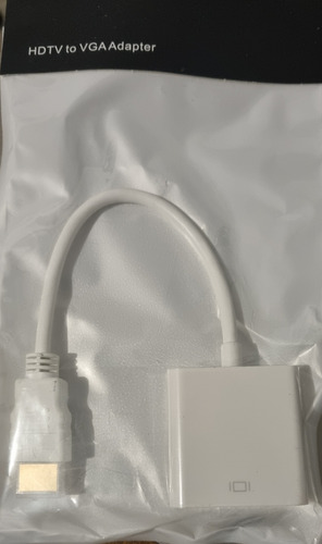 Conversor Adaptador Hdmi A Vga Cable Hdmi A Vga Pc 1080