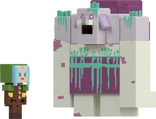 Minecraft Legends Figura Acción El Devorador Con Slime