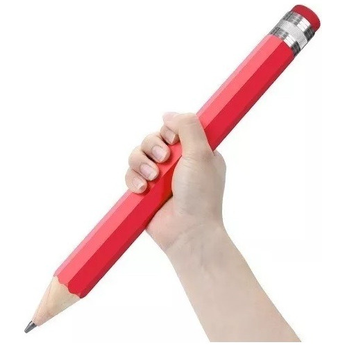 Lápiz Gigante De Colores De Vuelta A Clases Audioimport