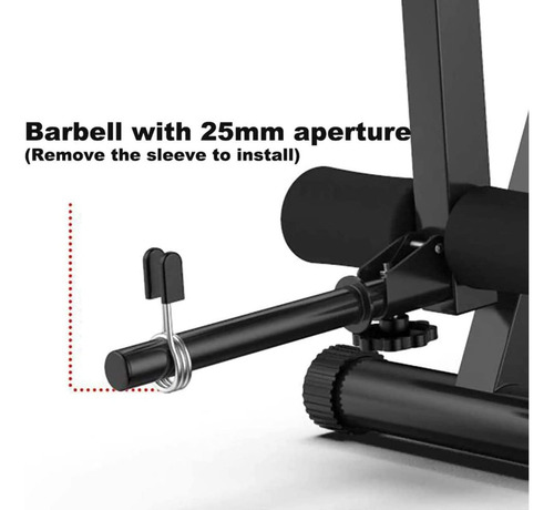 Taburete De Mancuernas Plegable Para Entrenamiento En Casa
