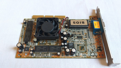 Nvidia Geforce 256 32mb Agp (defeito) (Usado)