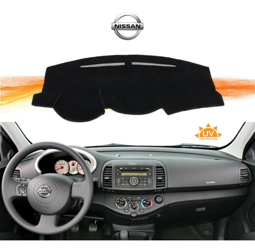 Cubretablero Bordado Nissan Micra 2007