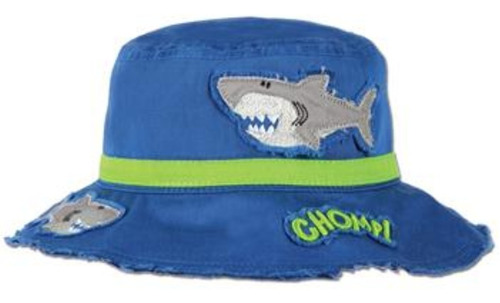 Gorro  Infantil Stephen Joseph Baby Shark- Tiburón- Algodón