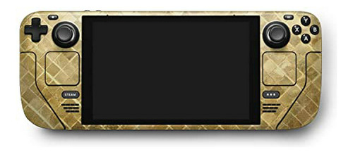 Piel Glitter Brillante Para Steam Deck - Oro | Mightyskins