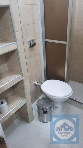 Apartamento Com 1 Dormitório À Venda, 35 M² Por R$ 196.000,00 - José Menino - Santos/sp - Ap5262