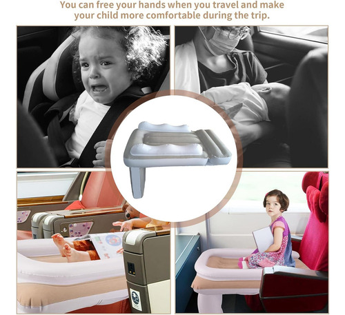 Cama Inflable De Avión Para Niños, Extensor De Asiento