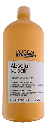 L'oréal Shampoo Absolut Repair Gold Quinoa 1,5l