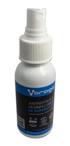 Spray Desinfectante De Superficies Vorago De 60ml.