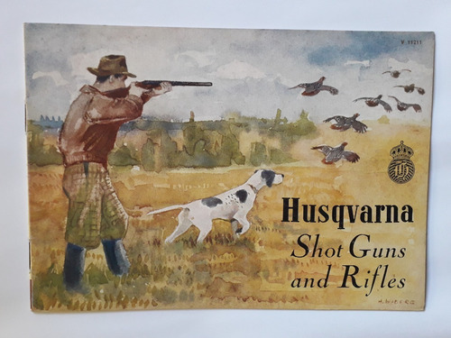 Husqvarna Shot Guns And Rifles 1948 Catalog 14p Arma Escopet