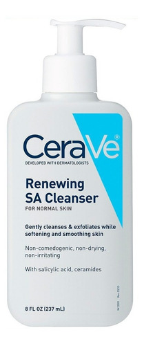 Cerave Renewing Sa Cleanser/limpiador Facial Bmakeup 