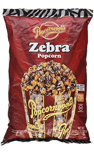 Palomitas De Maíz De Cebra, 24 Onzas