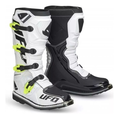 Botas Ufo Motocross Enduro Blanca Originales - Avant Motos