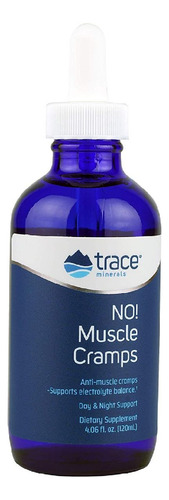 Trace Minerals Liquid No! Muscle Cramps 120ml Sabor Sin Sabor