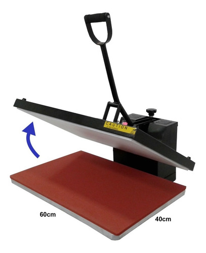 Prensa Termica Plana 40x60 220v Camiseta Chinelo Capa Deko