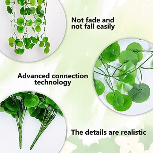 Imagen 4 de 9 de Plantas Colgantes En Macetas Falsas, 2 Jardineras De Pared C