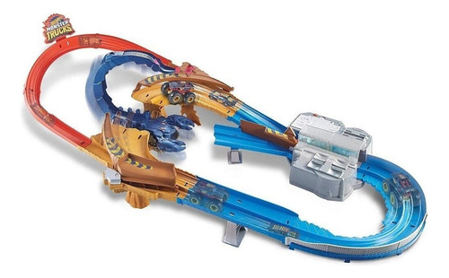 Set Hot Wheels Monster Trucks Scorpion Escape Gnb05 Color Coloreado
