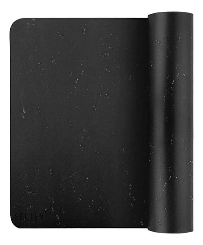 Mouse Pad Grande Preto Preto Liso