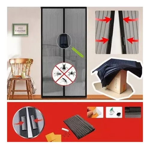 Q Kit De Mosqueteros Magnéticos Para Puertas Con Diseño De