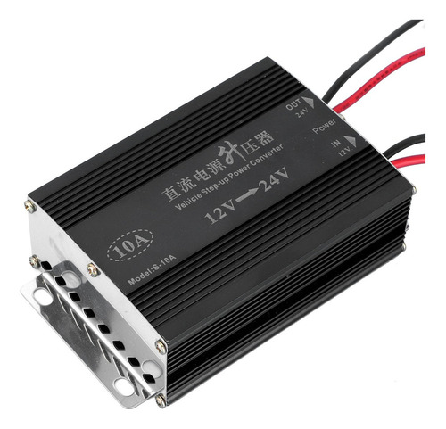 Transformador Convertidor Elevador Voltaje De 10a 12v A 24v