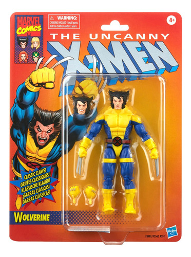 Marvel Legends Retro Collection The Uncanny X-men Wolverine