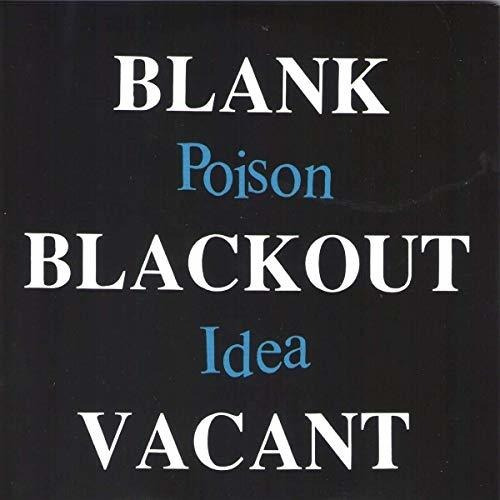 Lp Blank Blackout Vacant - Poison Idea
