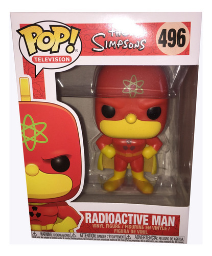 Funko Pop Television The Simpsons Radioactive Man
