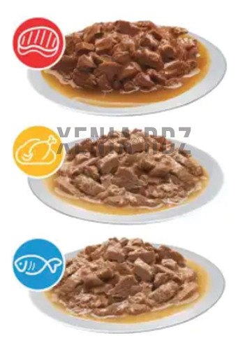 32 Pack Felix Sobre Para Gato Alimento Húmedo