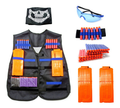 Juego De Chaleco Táctico Nerf N-strike Team Game Chaleco De