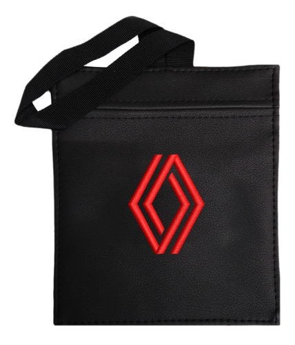 Bolsa De Basura Para Carro  Renault Logo  Nuevo Rojo