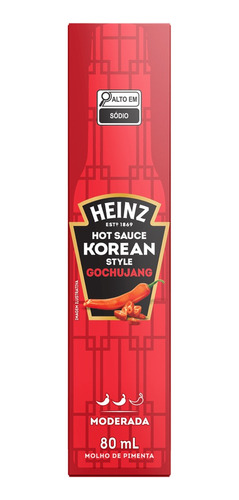 1 Molho Pimenta Heinz Hot Sauce Coreano - Gochujang