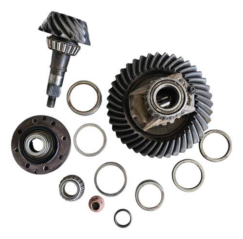 13/40 Kit Diferencial Ford Caja De Satelites Corona Y Piñon (Usado)