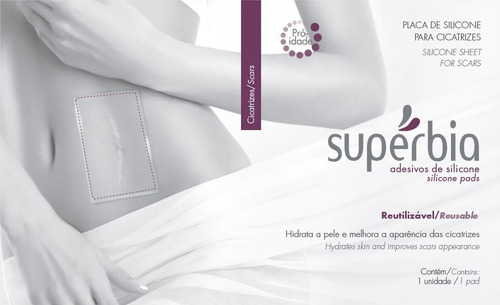 Placas Adhesivas Cicatriz Estrías Cuello Multiáreas Superbia