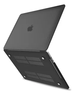 Case Fintie Para Macbook Pro 13 2018 A1706 A1708 / 2019 A1989 A2159 / 2020 A2289 A2251 / 2020 A2338 M1 / 2022 A2338 M2 Frosted Black