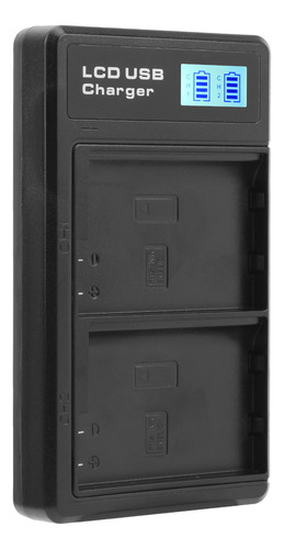 Batería De Cámara, Pantalla Lcd, Carga De Doble Ranura