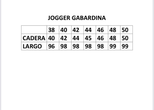 Imagen 5 de 7 de Jogger Gabardina Elastizada Con Cordón De 2da Selección
