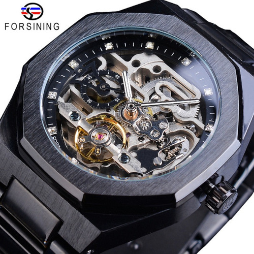 Relojes Mecánicos Forsining Skeleton Tourbillon